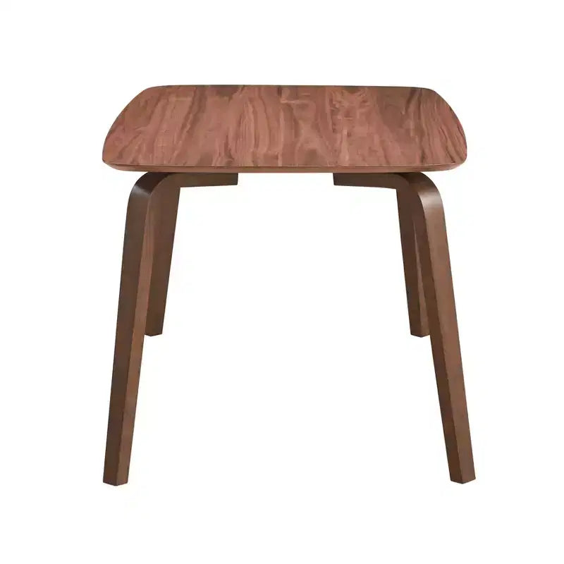 Modern 59" Wood Dining Table for Dining Room or Kitchen