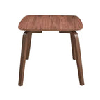 Modern 59" Wood Dining Table for Dining Room or Kitchen