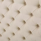 Contemporary Tufted Adjustable Upholstered Queen Headboard