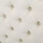 Contemporary Tufted Adjustable Upholstered Queen Headboard