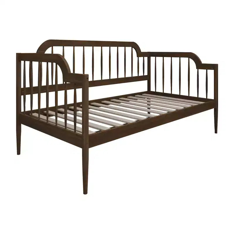 Solid Wood Daybed Frame, Twin Size, for Bedroom or Living Room