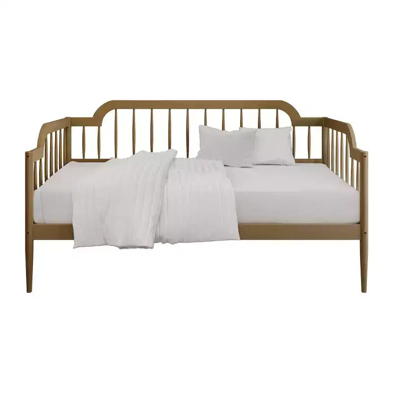 Solid Wood Daybed Frame, Twin Size, for Bedroom or Living Room
