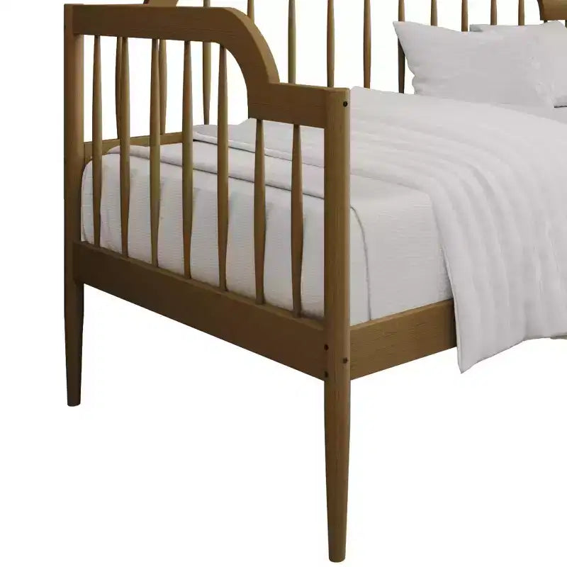 Solid Wood Daybed Frame, Twin Size, for Bedroom or Living Room