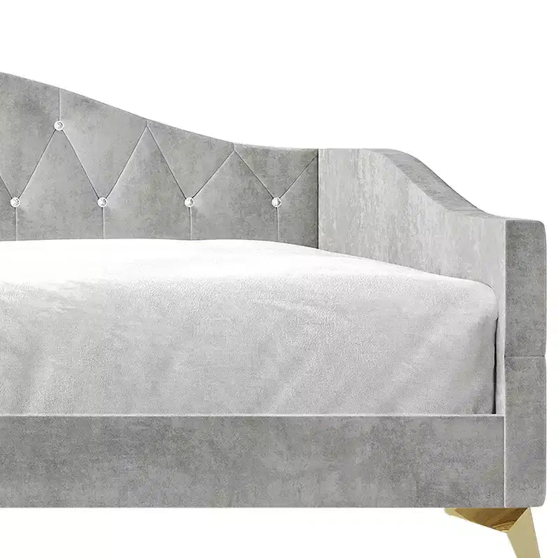 Twin Size Wooden Daybed Frame for Bedroom or Guest Room