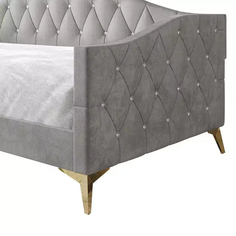 Twin Size Wooden Daybed Frame for Bedroom or Guest Room