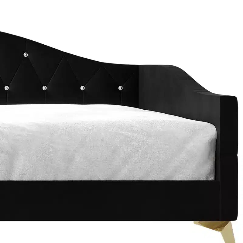 Twin Size Wooden Daybed Frame for Bedroom or Guest Room