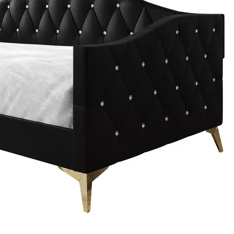Twin Size Wooden Daybed Frame for Bedroom or Guest Room