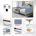 Twin Size Wooden Daybed Frame for Bedroom or Guest Room