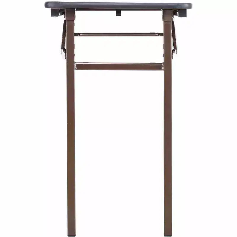 Economy Folding Table, 48" x 24", Mahogany