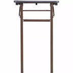 Economy Folding Table, 48" x 24", Mahogany