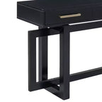 57" Modern Console Table with 3 Storage Drawers for Entryway, Hallway & Living Room