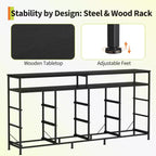 63 Long Dresser with 12 Drawers, TV Stand for 55/65/70 Inch TV, Fabric Dresser TV Stand for Bedroom Living Room, Chest of Drawers with Open Shelves