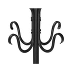 74" Metal Freestanding Coat Rack with 8 Hooks for Entryway, Hallway & Bedroom