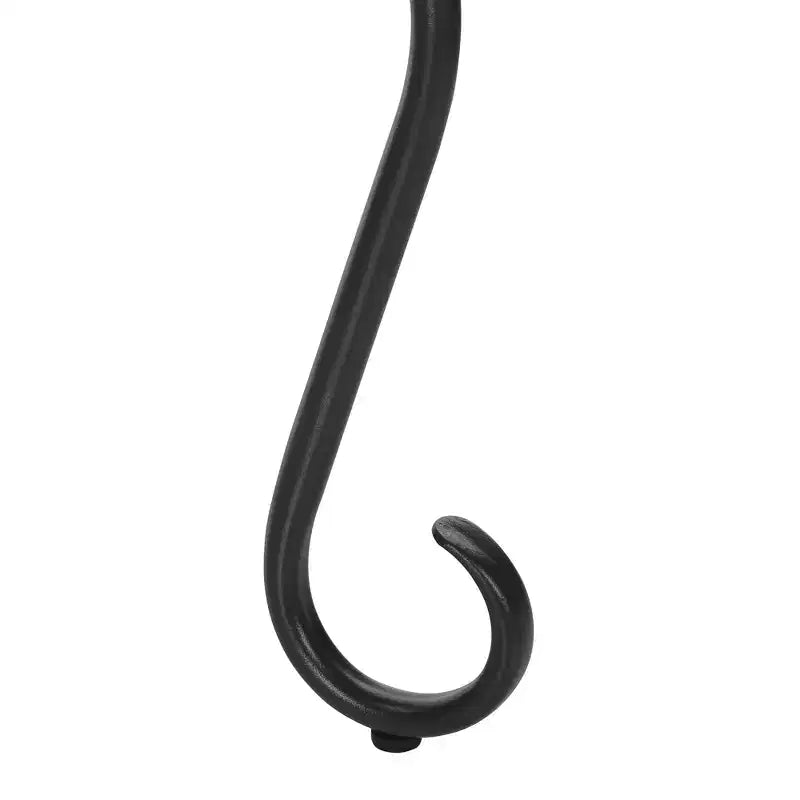 74" Metal Freestanding Coat Rack with 8 Hooks for Entryway, Hallway & Bedroom
