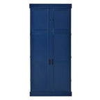 77" Freestanding Kitchen Storage Pantry Cabinet with Door & Adjustable Shelves