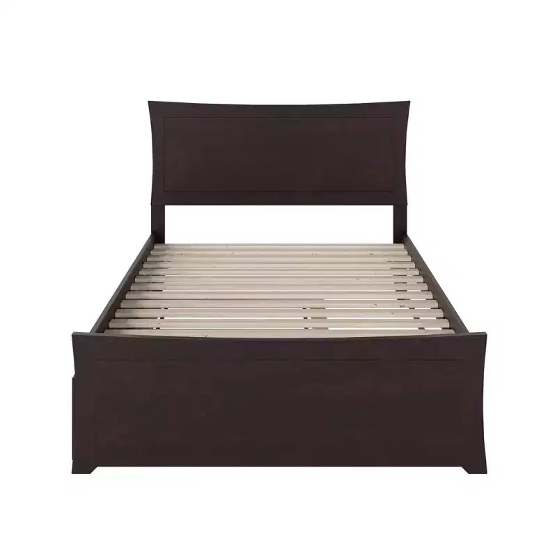 Freestanding Upholstered Headboard with Bed Frame, Twin to King Sizes Available