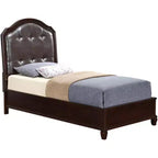 Upholstered Panel Bed, Multiple Sizes