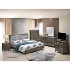 Upholstered Full Panel Bed
