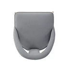 Modern Velvet Upholstered Armless Dining Chair with Elm Wood Legs